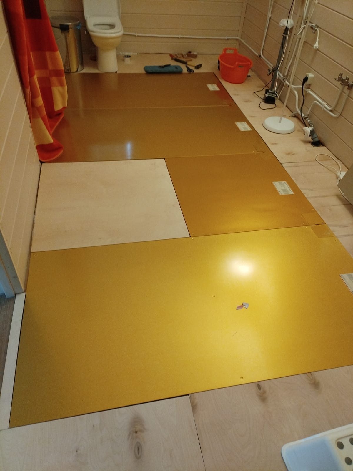 Санузел в деревянном доме